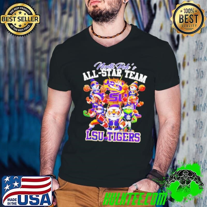 LSU Tigers North Pole’s All Star Team Christmas shirt