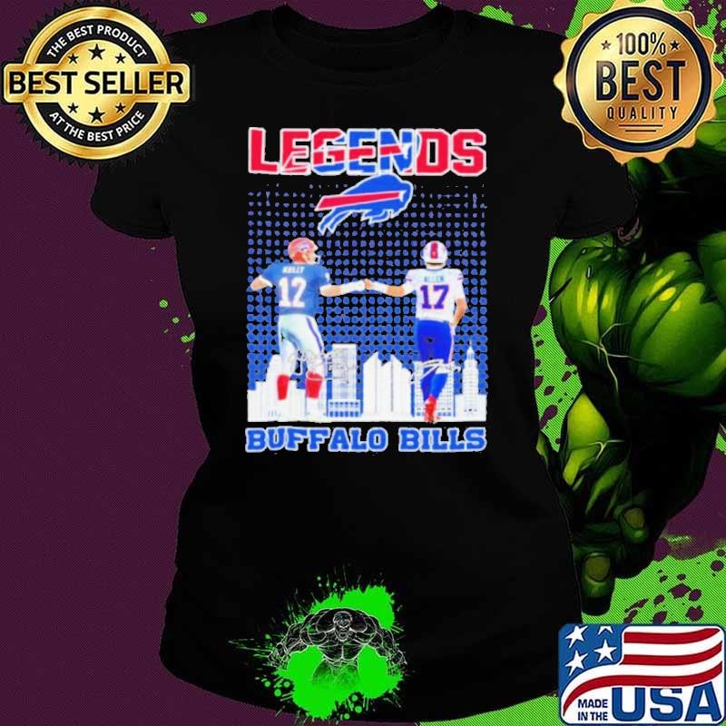 Legends Jim Kelly And Josh Allen Buffalo Bills 2024 Shirt