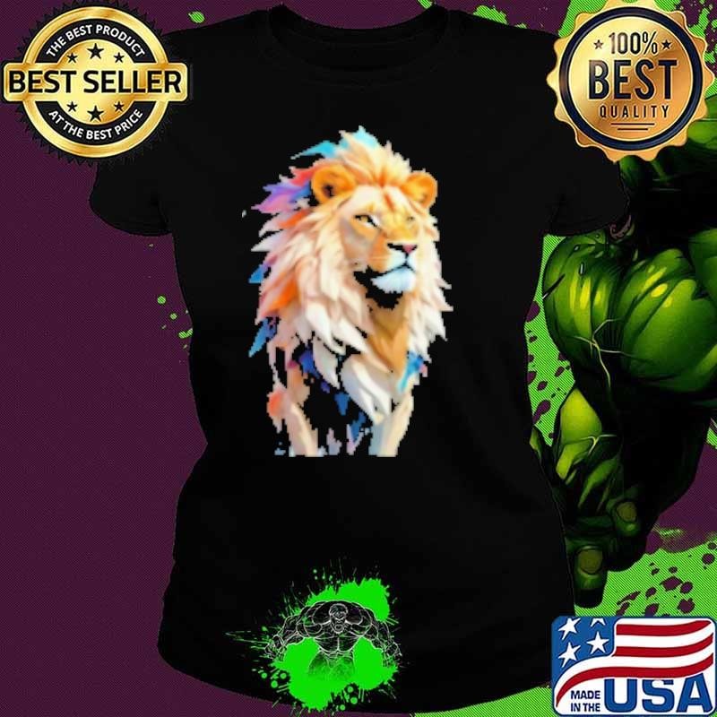 Lion panthera leo geometric Shirt