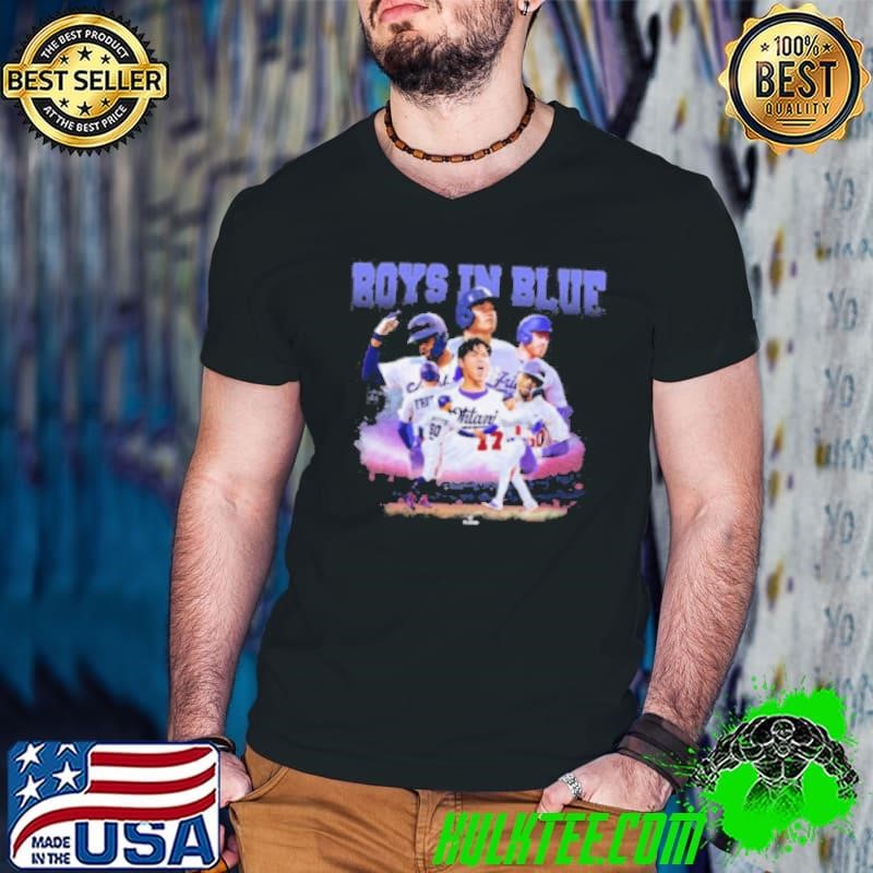 Los Angeles Dodgers 2024 World Series Champions Boys In Blue Player Shirt