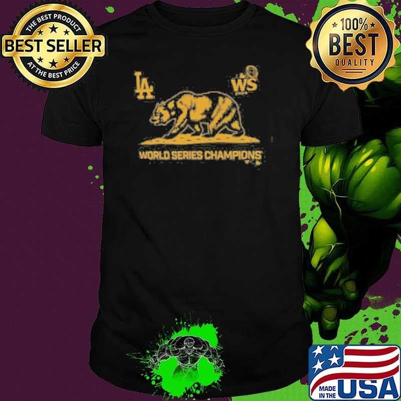 Los Angeles Dodgers 2024 World Series Champions Cali Bear Unisex