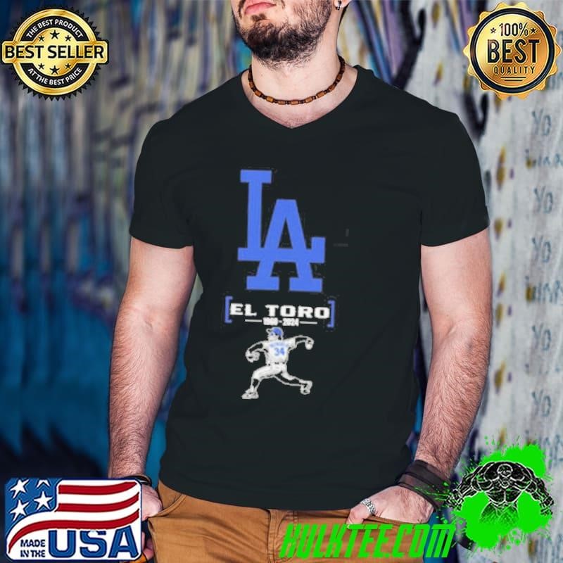Los Angeles Dodgers El Toro Tribute Baseball 1960 2024 Shirt