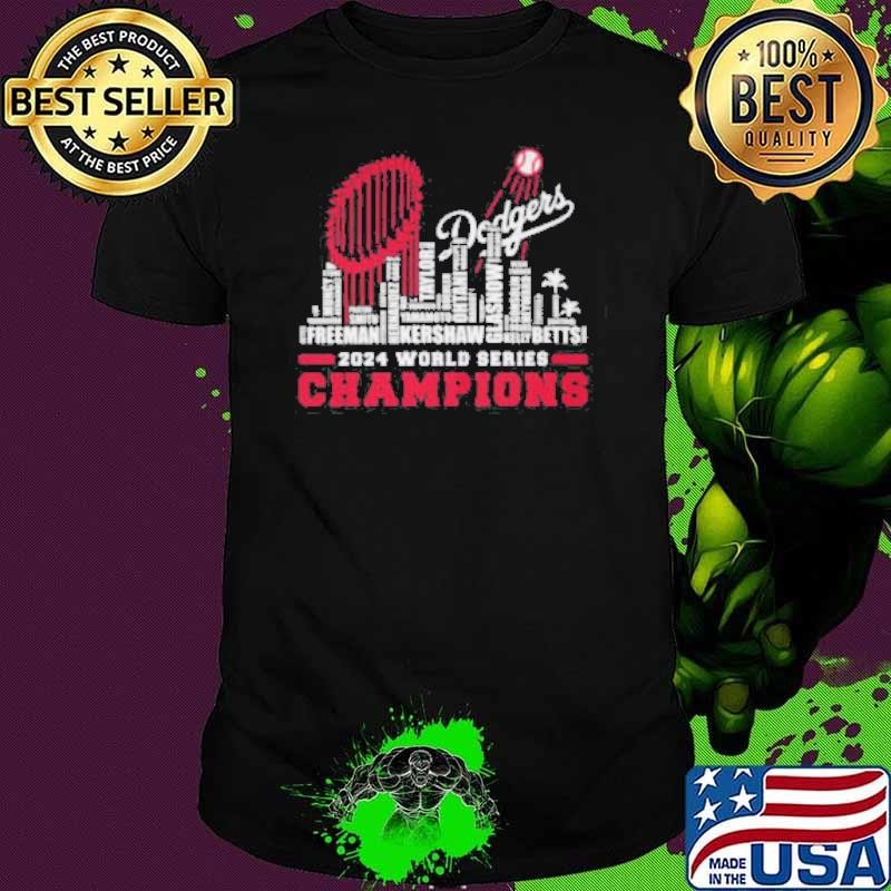Los Angeles Dodgers World Series Champions 2024 Signature City Unisex