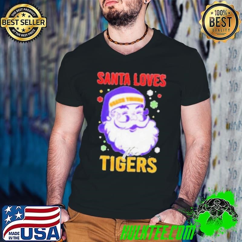 Lsu Tigers Santa’s Favorite Christmas Shirt