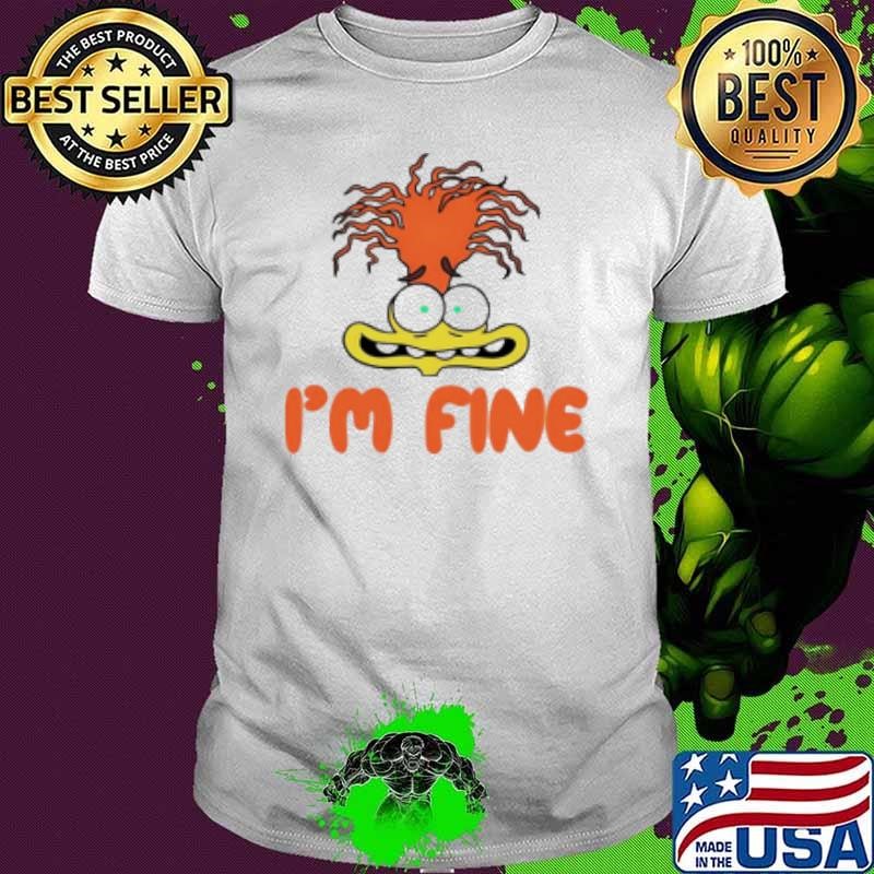 Mel Mitchell wearing inside out 2 anxiety i'm fine Shirt