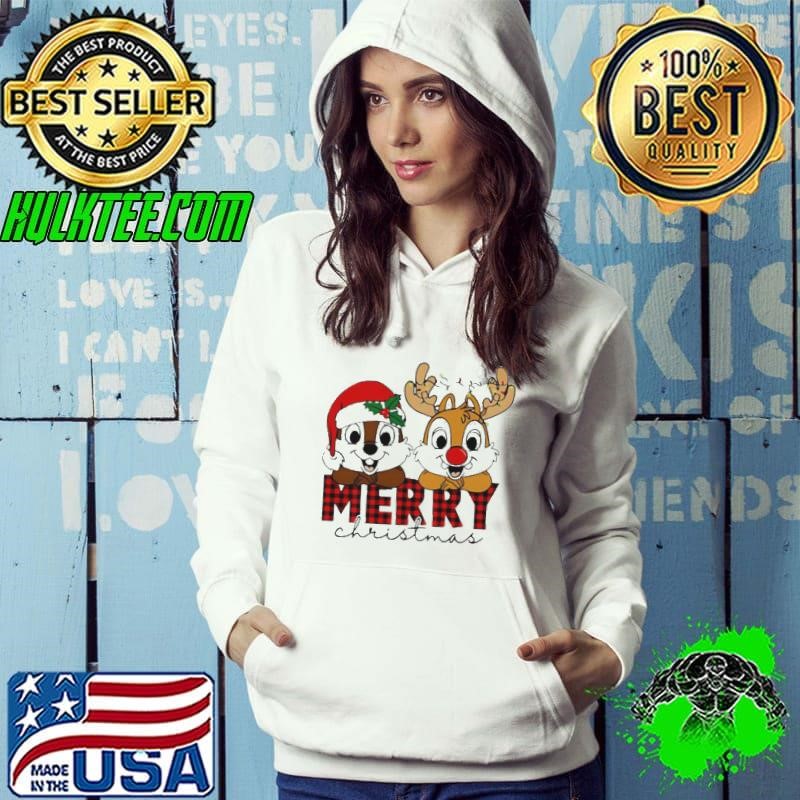 Merry Christmas Chip and Dale Antler Double Trouble shirt