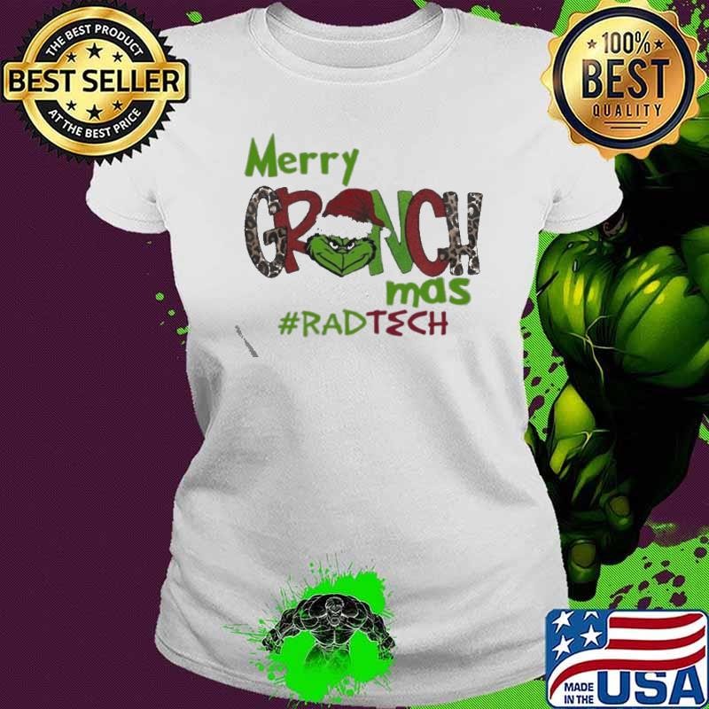 Merry Grinchmas #Rad Tech Christmas shirt