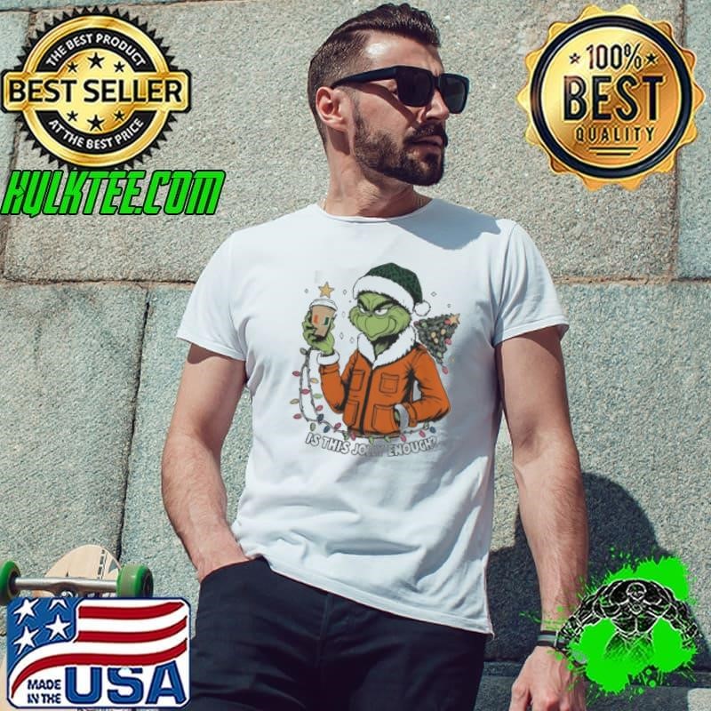 Miami Hurricanes x Santa Grinch Is This Jolly Enough Merry Christmas Unisex