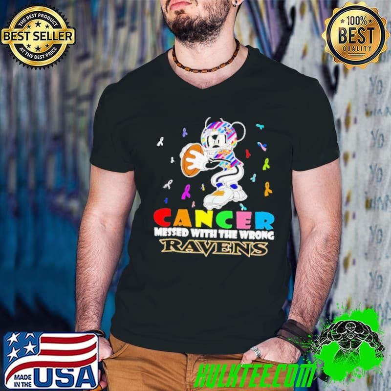 Mickey Cancer messed with wrong Baltimore Ravens shirt