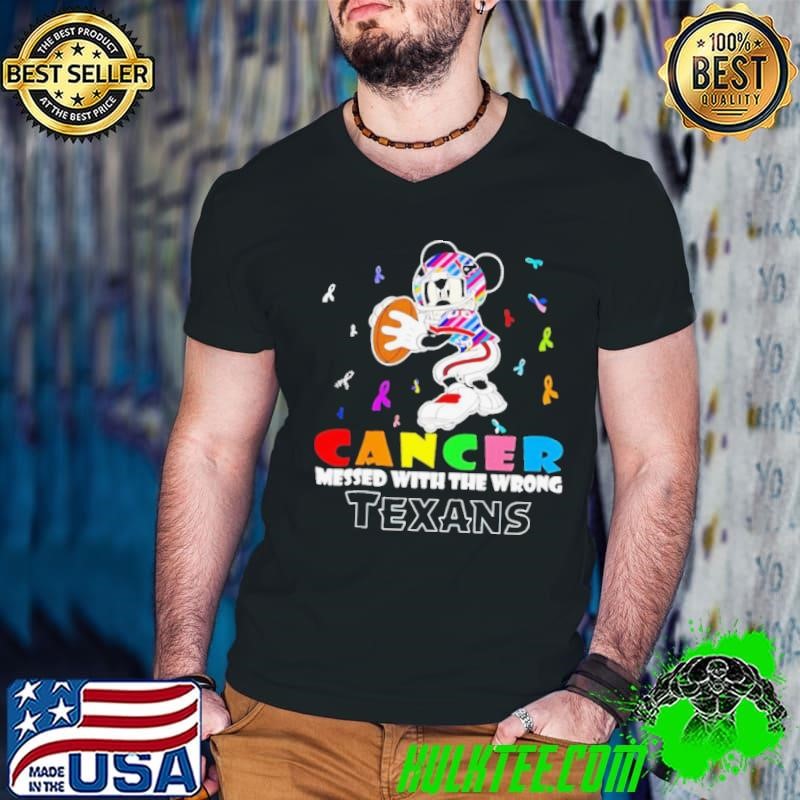 Mickey Cancer messed with wrong Houston Texans shirt