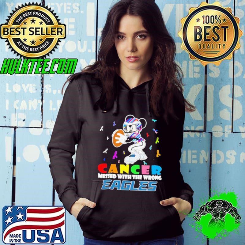 Mickey Cancer messed with wrong Philadelphia Eagles Hoodie