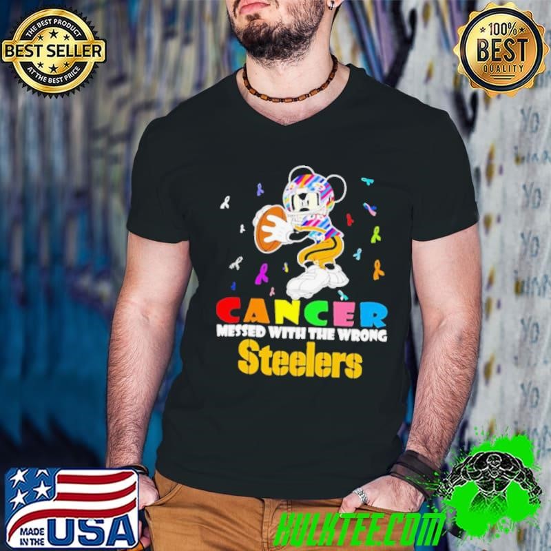 Mickey Cancer messed with wrong Pittsburgh Steelers shirt