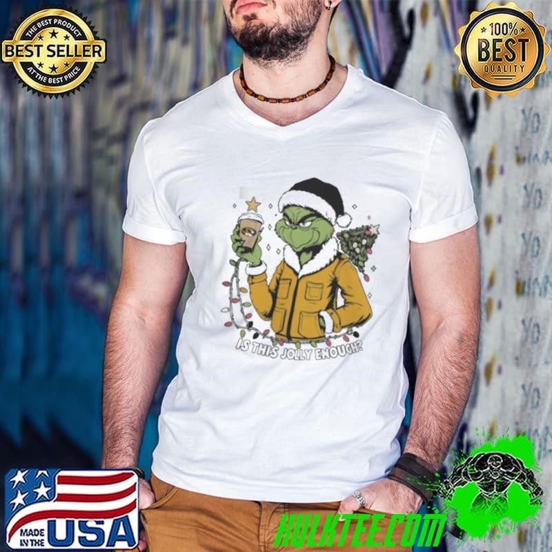 Missouri Tigers x Santa Grinch Is This Jolly Enough Merry Christmas Guys V Neck