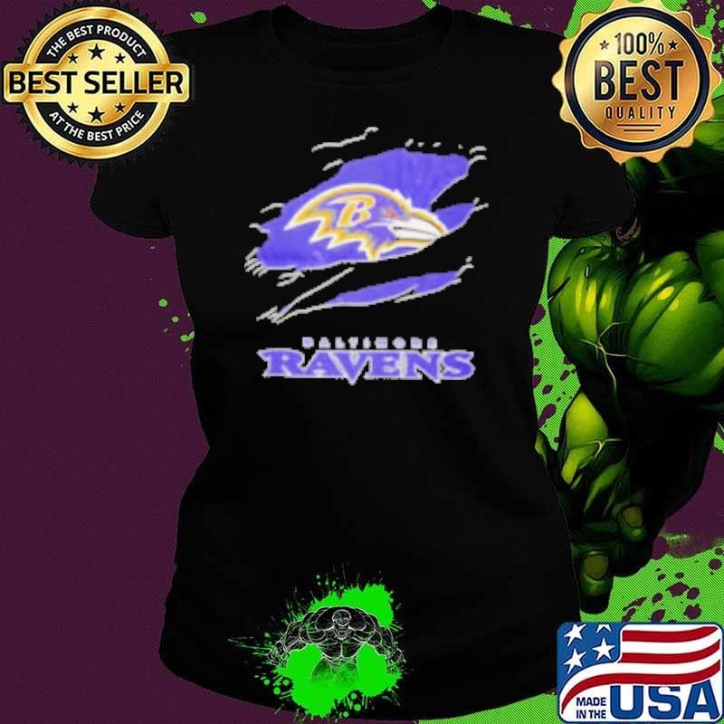 NFL Baltimore Ravens inside me scratches shirt