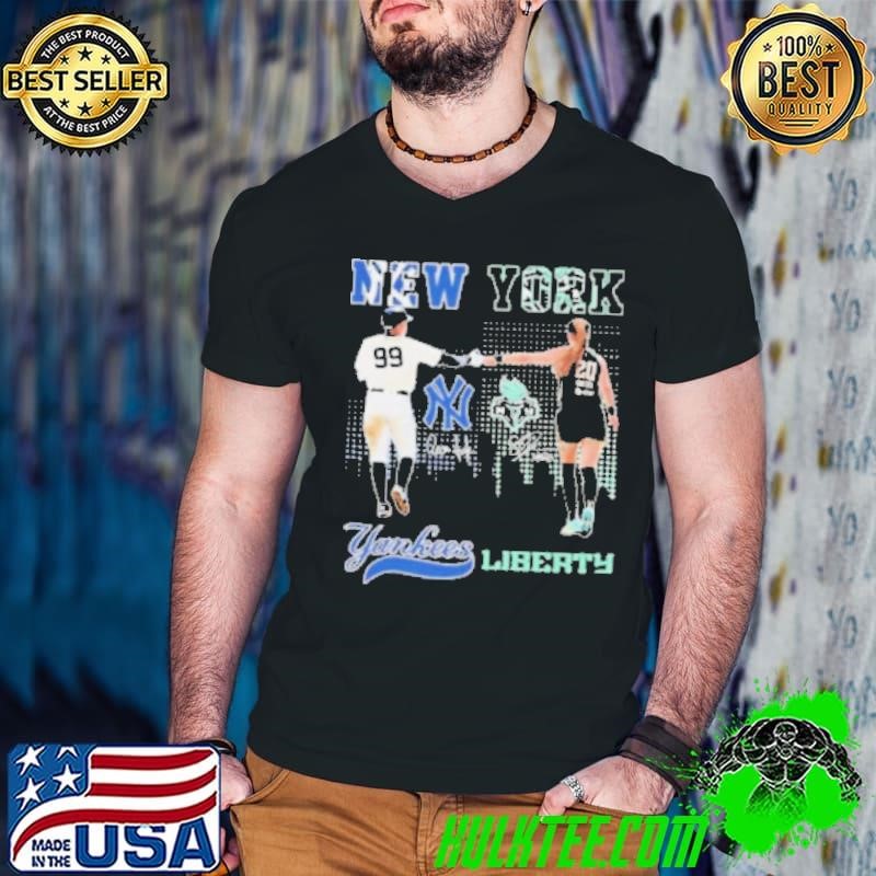New York Yankees New York Liberty Pride Of New Yorker Shirt