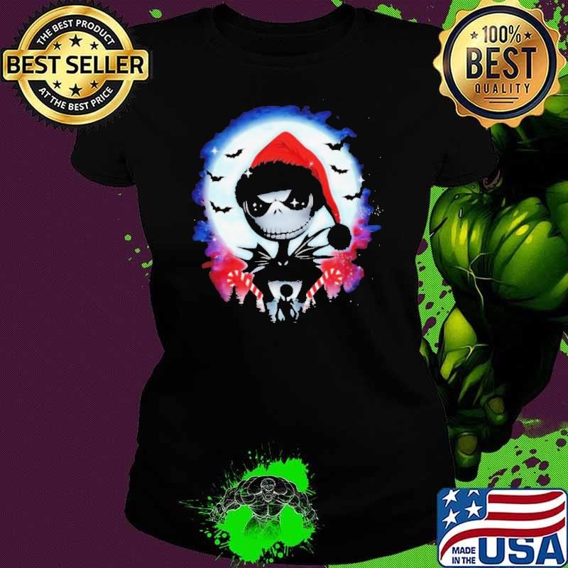 Nightmare Christmas Grinch big moon shirt