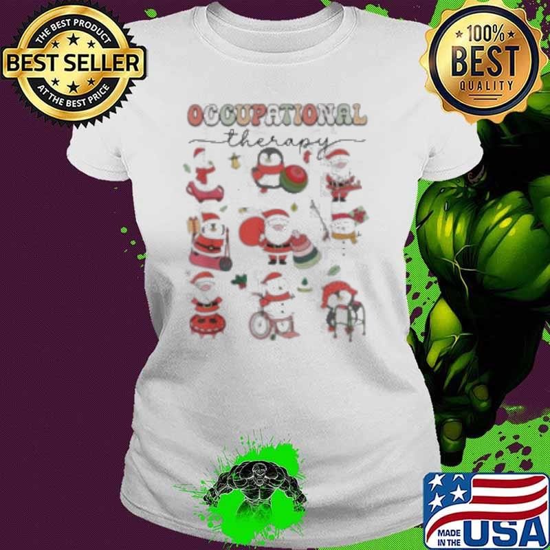 Occupational Therapy Ot Therapist Ot Assistant Christmas 2024 Ladies tee