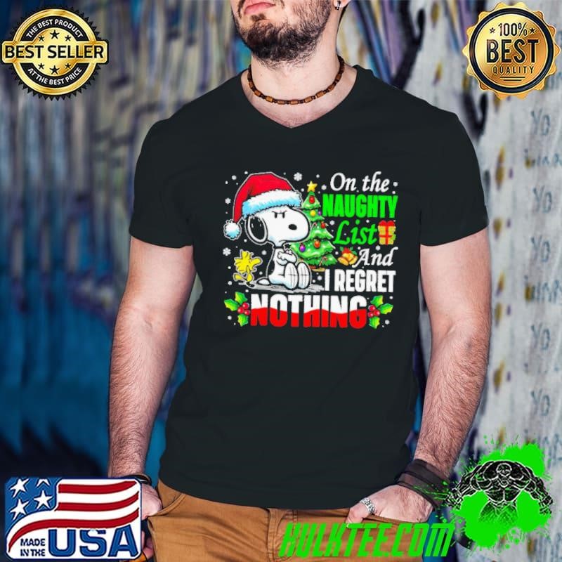 On the Naughty List and Proud of It Christmas Shirt