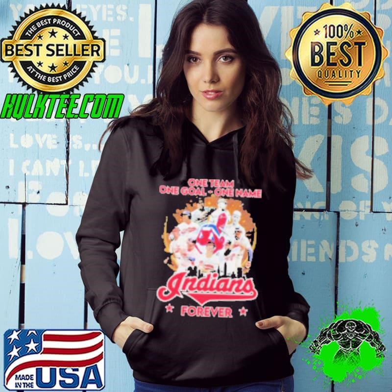 One Team One Goal – One Name Cleveland Guardians Forever Signature Hoodie