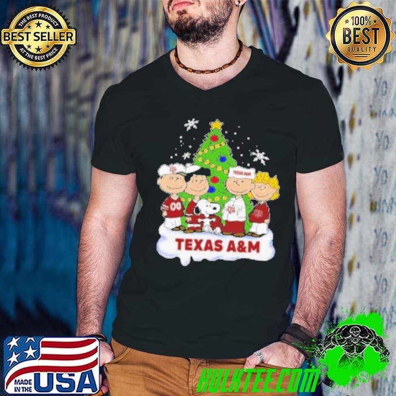 Peanuts Character X Texas A Shirt