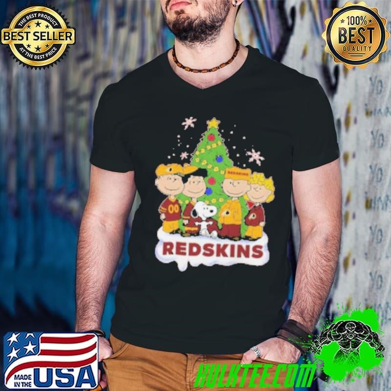 Peanuts Character X Washington Redskins Merry Christmas 2024 Shirt