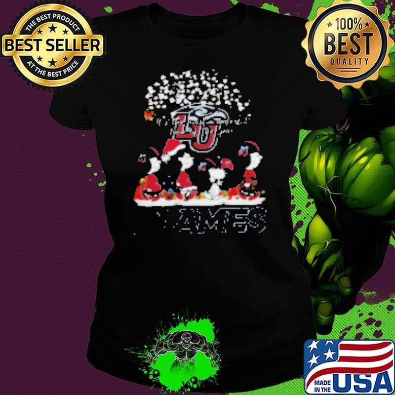 Peanuts Liberty Flames It's The Most Wonderful Time Of The Year Winter Shirt