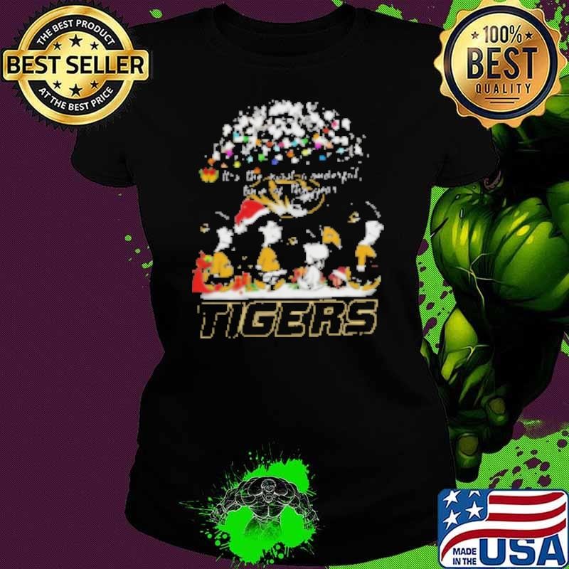 Peanuts Missouri Tigers It's The Most Wonderful Time Of The Year Winter Shirt
