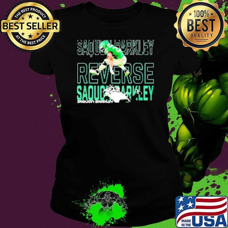Philadelphia Eagles NFL Saquon Barkley Hurdle vintage Ladies tee