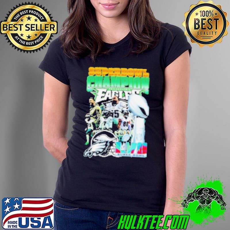 Philadelphia Eagles Winners Super Bowl Champions Ladies Tee