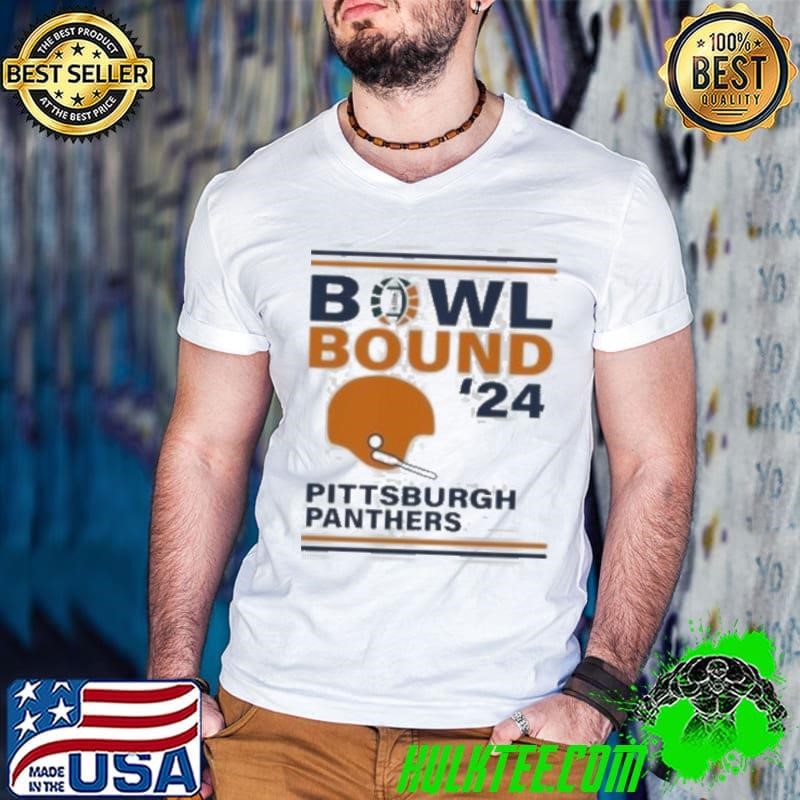 Pittsburgh Panthers 2024 Bowl Bound Helmet Guys V Neck