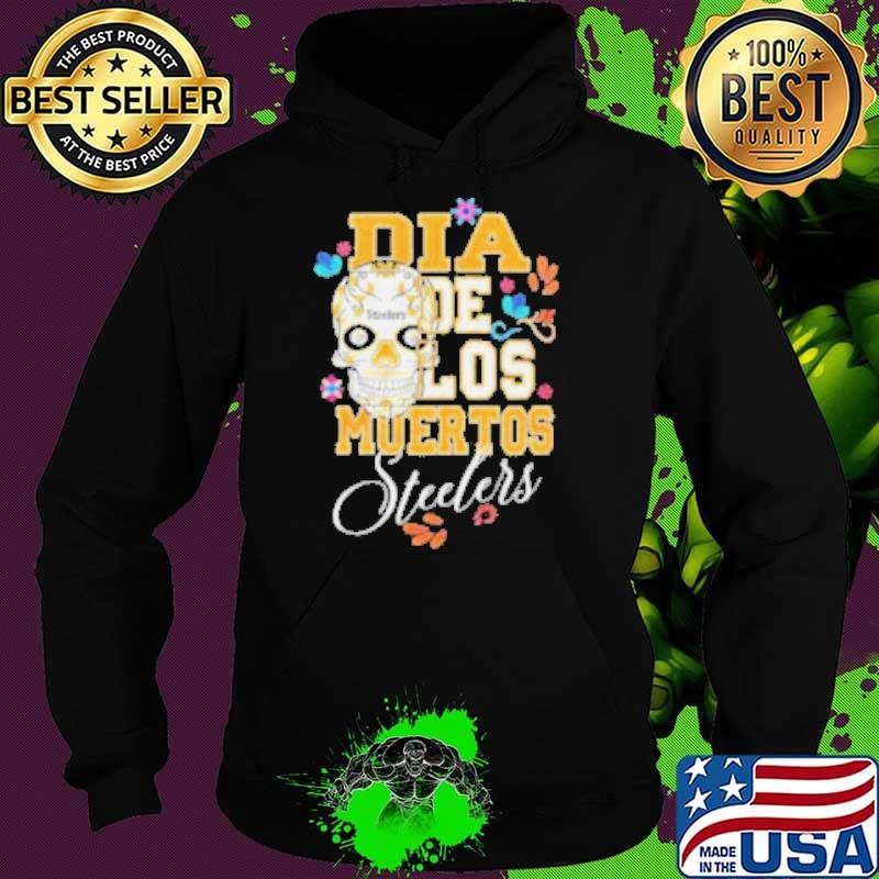 Pittsburgh Steelers Dia De Los Muertos Hoodie