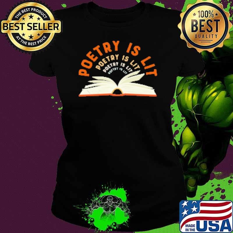 Poetry is Lit Ladies tee