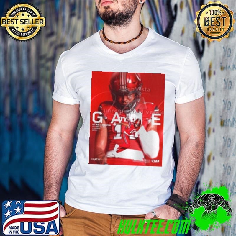 Poster Gameday Utah Utes Vs Houston Cougars October 26 2024 TDECU Stadium shirt
