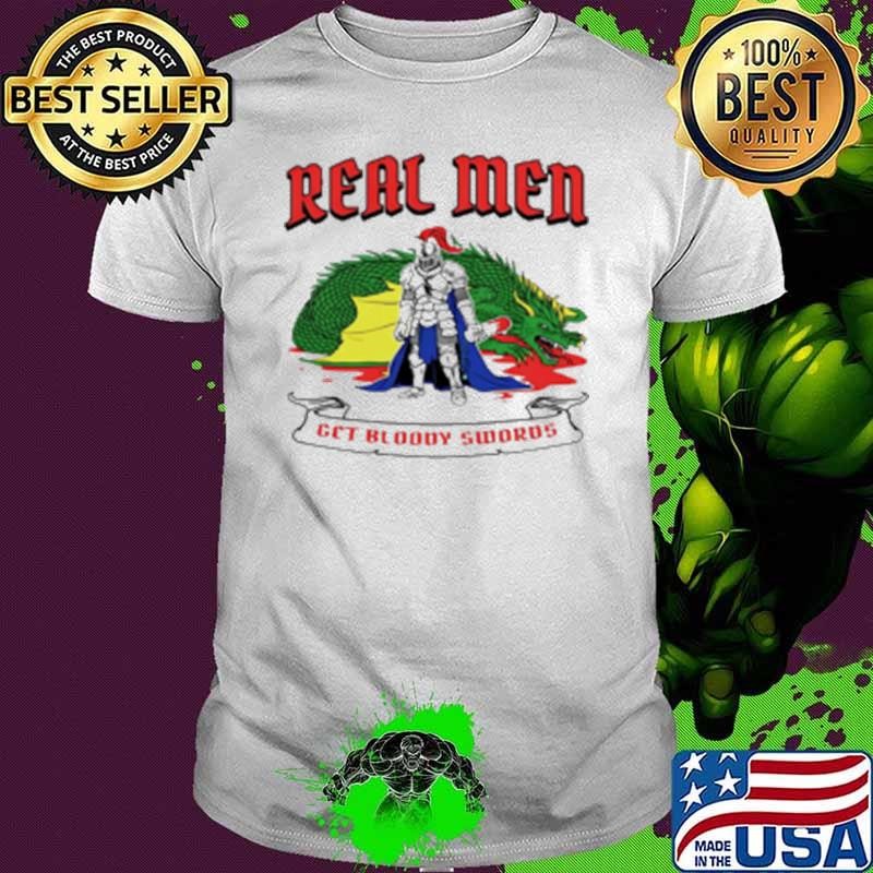 Premium Real men get bloody swords Unisex