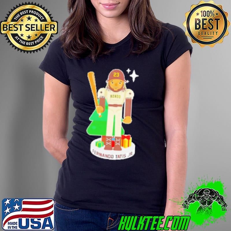 San Diego Padres Fernando Tatis Jr Nando Nutcracker Christmas Ladies Tee