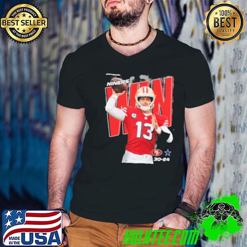 San Francisco 49ers Win 30 24 Dallas Cowboys NFL Final Score Shirt