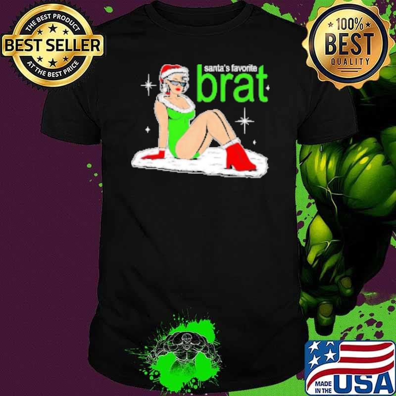 Santa's favorite Brat Christmas Shirt