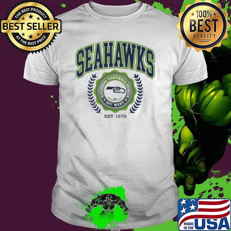 Seattle Seahawks Team Crest Est 1976 Shirt