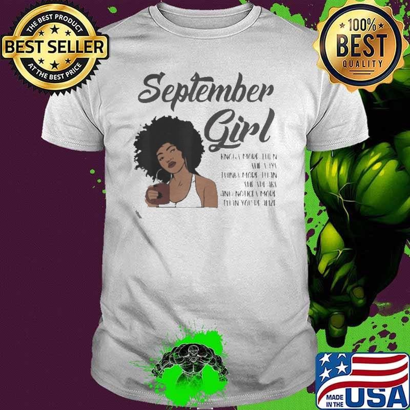 September Girl Birthday American Black Women Virgo Libra Unisex