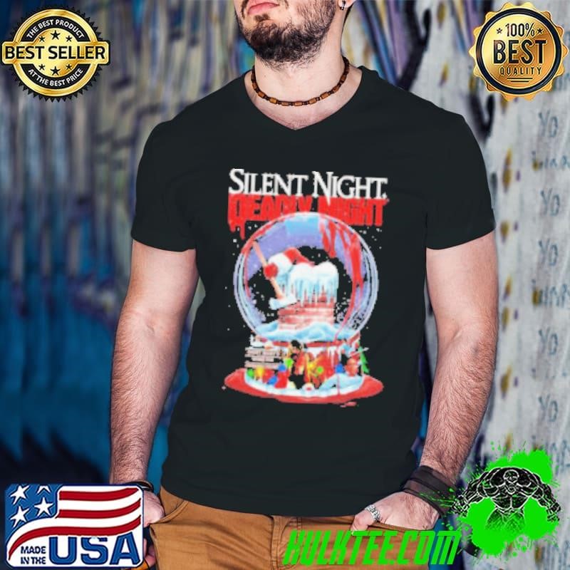 Silent Night Deadly Night Frozen In Fear Saint Mary’s Home For Orphaned Children Christmas Shirts