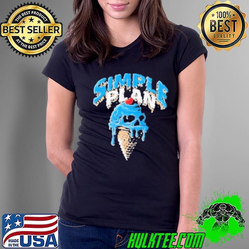 Simple Plan Ice Cream Ladies Tee