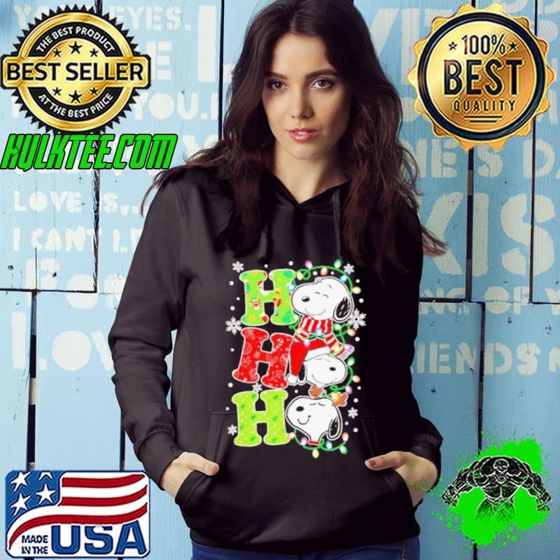 Snoopy Ho Ho Ho Merry Christmas Hoodie