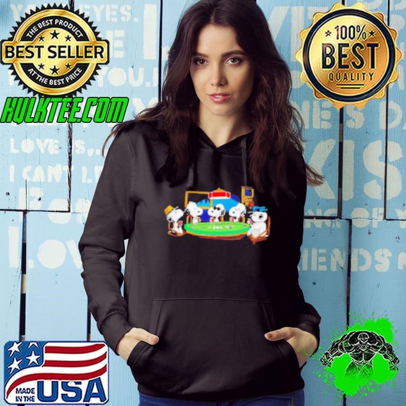 Snoopy Peanuts poker Shirt