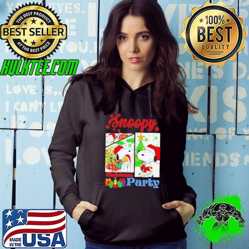 Snoopy Santa Christmas party Hoodie