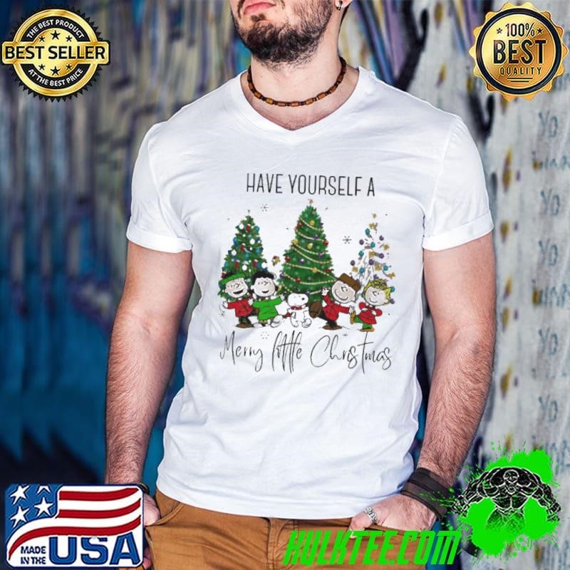 Snoopy and friends have yourself a merry little Christmas shirt
