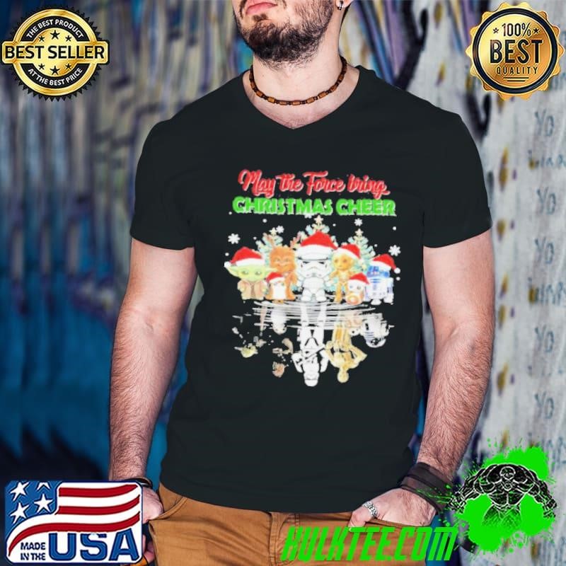 Star Wars May The Force Bring Christmas Cheer Guys V Neck