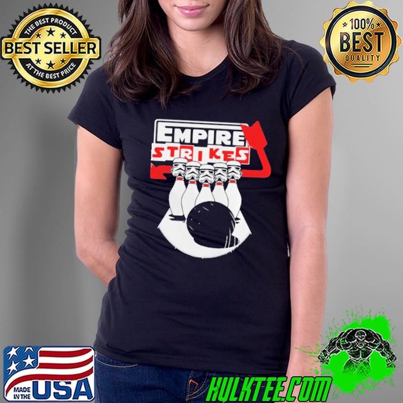 Stormtrooper bowling Empire strikes Star Wars Ladies Tee