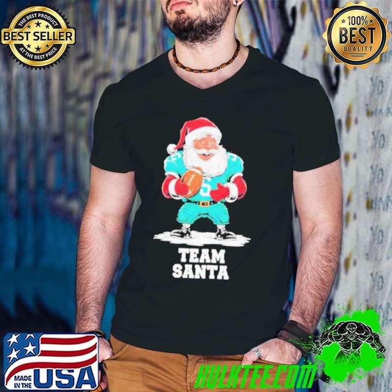 Team Santa football Merry Christmas shirt