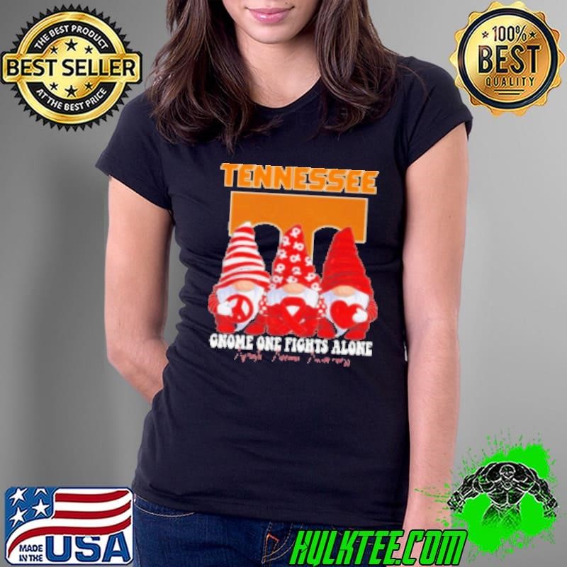 Tennessee Volunteers Gnome One Fights Alone 2024 Ladies Tee