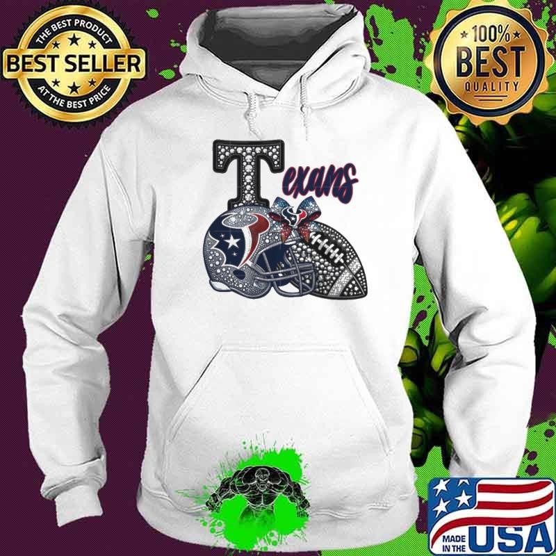 Texans Basketball Christmas helmet Hoodie